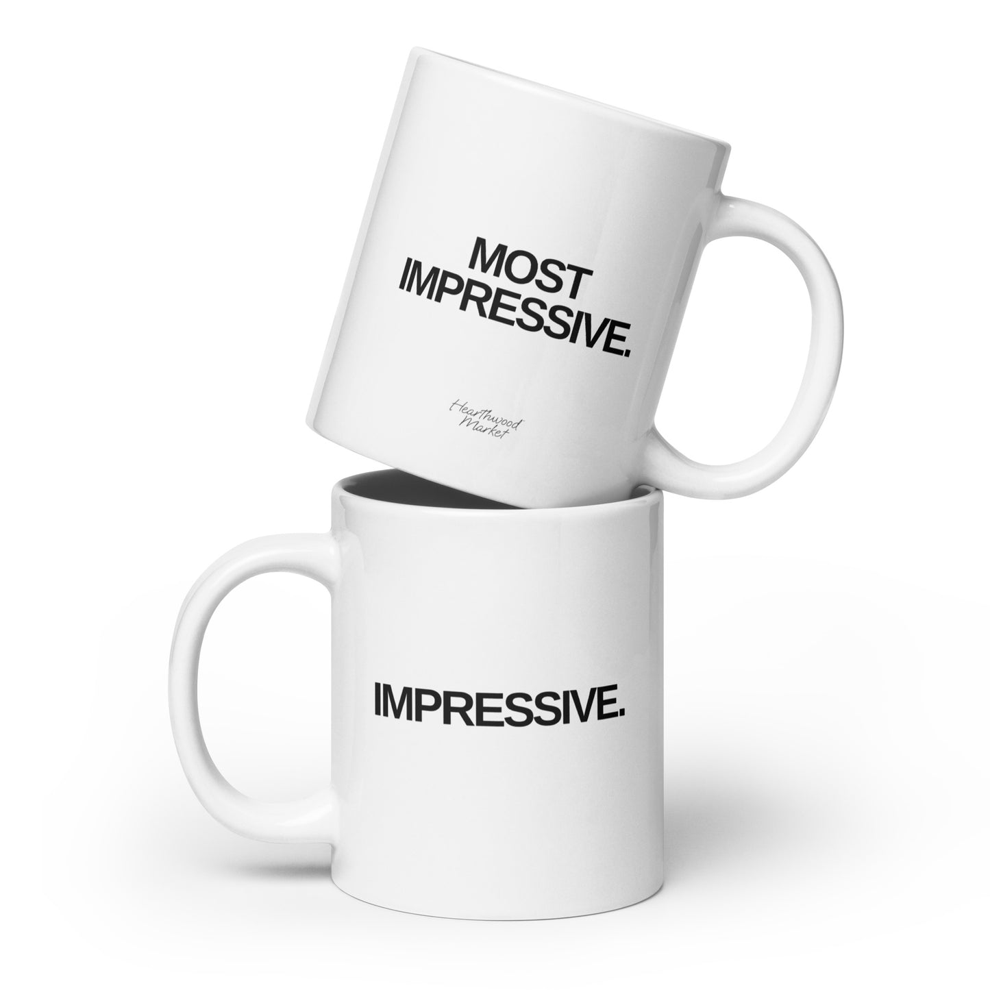 20 oz Custom handmade The Impressive Mug - eco-friendly artisan mug USA Hearthwood Market